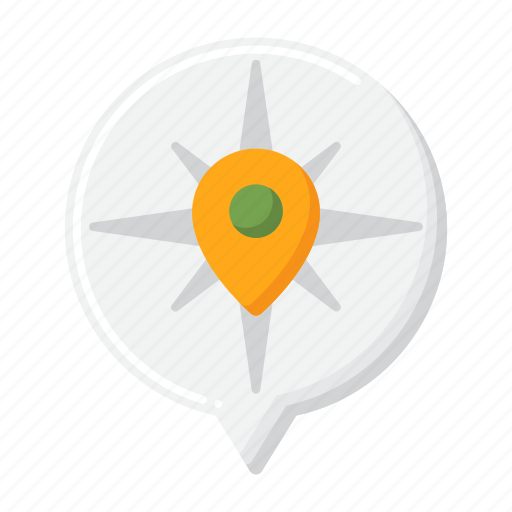 Celestial, navigation, pin, location, direction icon - Download on Iconfinder