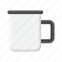 metal, mug, drinkware, cup