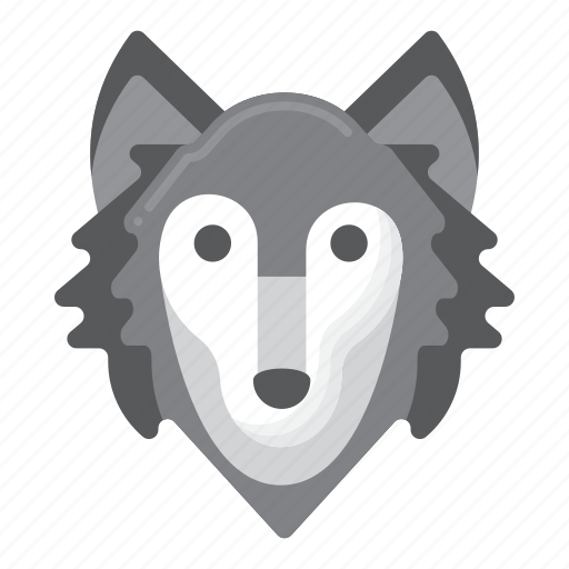Wolf, mammal, animal, wild icon - Download on Iconfinder