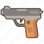 firearm, weapon, handgun, gun 