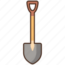 shovel, tools, dig, gardening