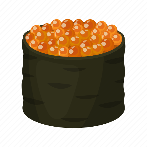 Caviar, food, rice, seafood, sushi icon - Download on Iconfinder