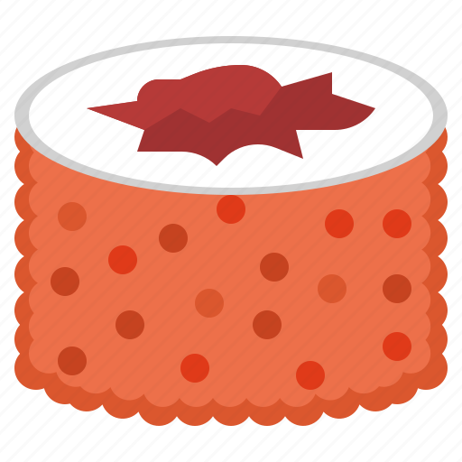 Sushi25, tobiko, maguro, fish, japanese, food icon - Download on Iconfinder