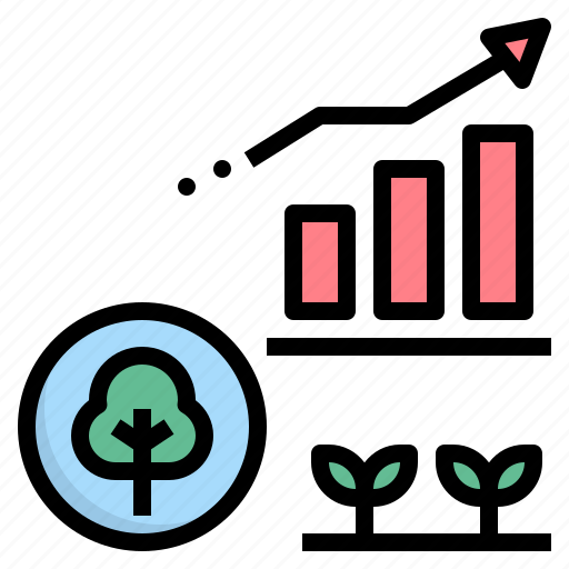 Data, forest, growth, increase, operation icon - Download on Iconfinder