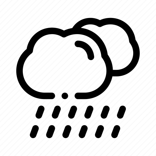 Rain, downpour, rainy, weather, cloud icon - Download on Iconfinder