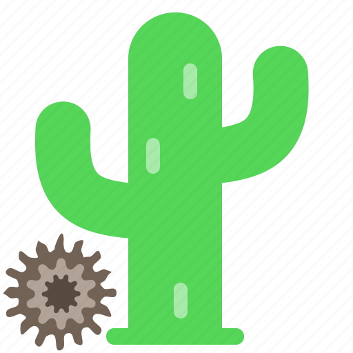 Cactus, desert, lonely, southwest, tumbleweed, western icon - Download on Iconfinder