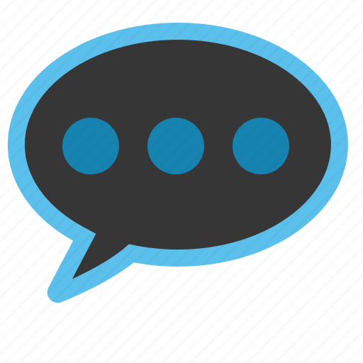 Comment, comment bubble, commenting, social, talking, texting icon - Download on Iconfinder