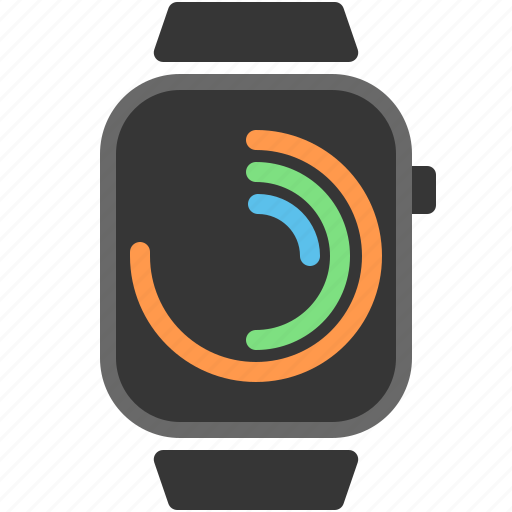 Apple watch, fitbit, polar clock, watch, wearables icon - Download on Iconfinder