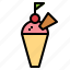cone, dessert, ice cream, ice cream cone 
