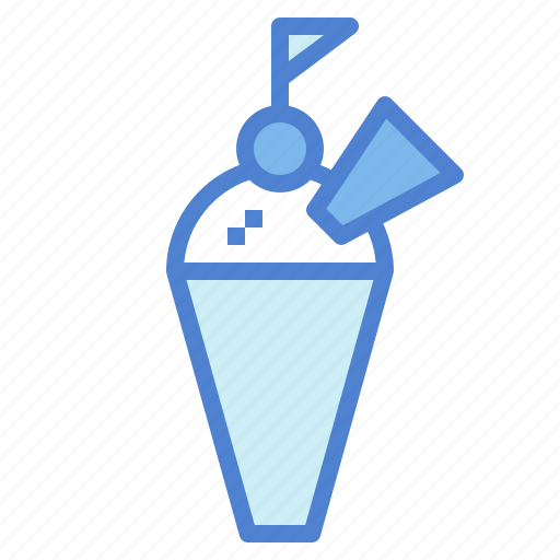 Cone, cream, dessert, ice, summer, sweet icon - Download on Iconfinder