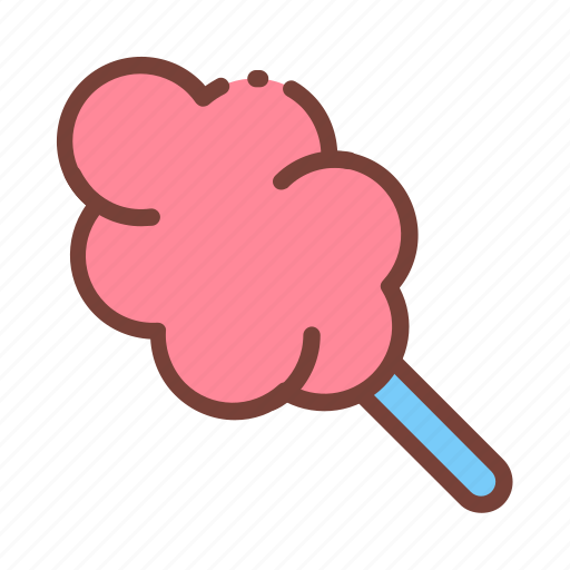 Candy, cotton, sweet icon - Download on Iconfinder