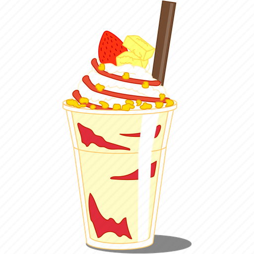 Cheesecake, frappe, strawberry, smoothie, drinks, beverage, sweet icon - Download on Iconfinder