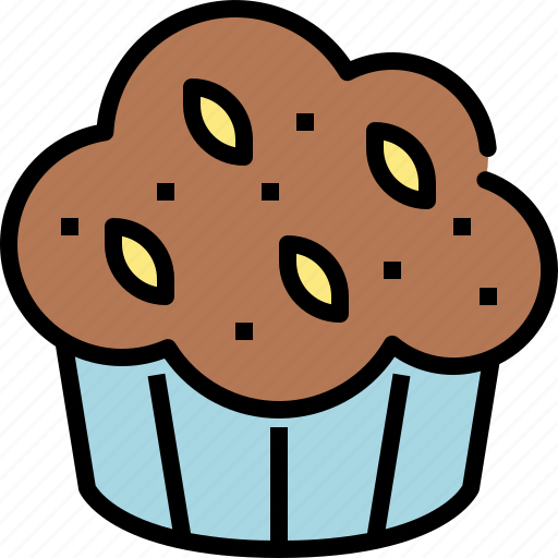 Cake, delicious, dessert, food, muffin, sweet icon - Download on Iconfinder