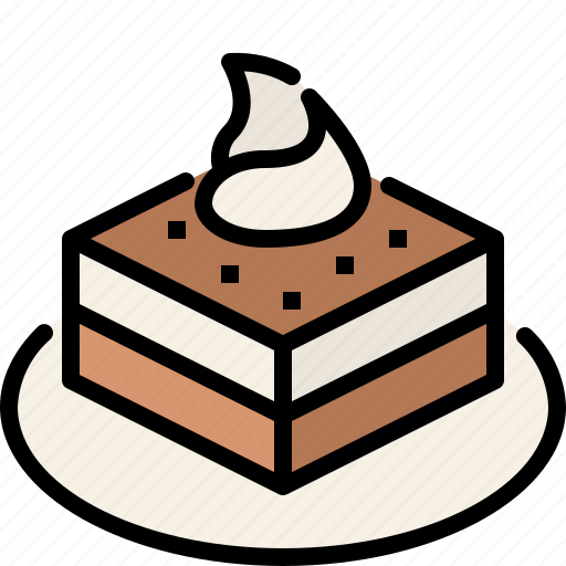 Cake, delicious, dessert, food, sweet, tiramisu icon - Download on Iconfinder