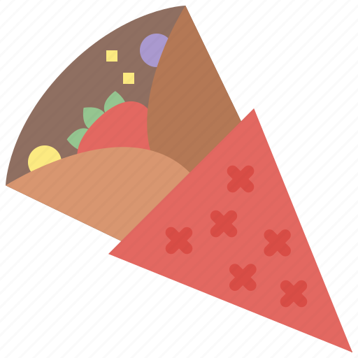 Crepe, delicious, dessert, food, sweet icon - Download on Iconfinder