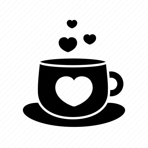 Love, hot, heart, drink, coffee, like, valentine icon - Download on Iconfinder