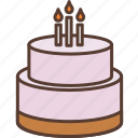 birthay cake, birthday, cake, candle, cream, dessert, sweet