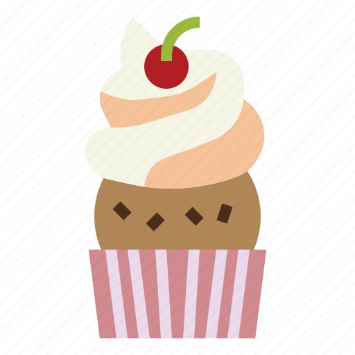 Baked, bakery, cupcake, muffin, sweet icon - Download on Iconfinder