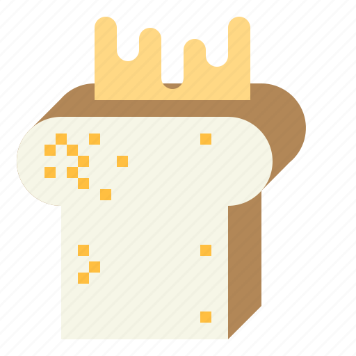 Browned, butter, toast, toasted, toaster icon - Download on Iconfinder