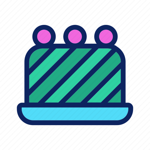Cake, cheesecake, cream, fruit, pastry icon - Download on Iconfinder