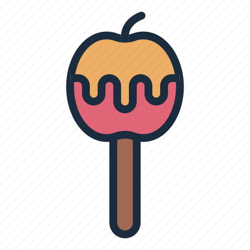 Chocolate, sweet, dessert, food, restaurant, caramelized apple icon - Download on Iconfinder