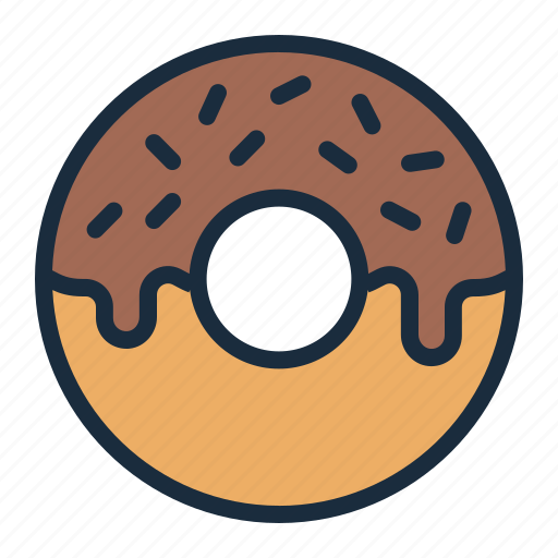 Donut, bakery, doughnut, sweet, dessert, food, restaurant icon - Download on Iconfinder