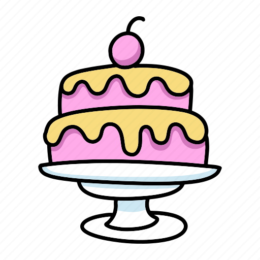Sweet, food, cake, dessert, bakery, fast food, party icon - Download on Iconfinder