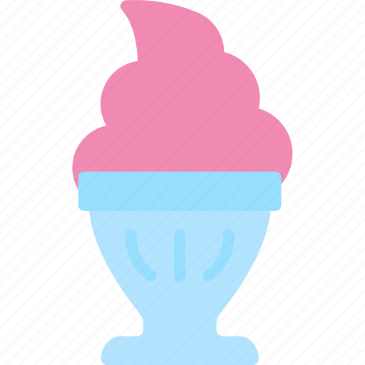 Cream, food, ice, ice cream, ice-cream, pudding, sweets icon - Download on Iconfinder