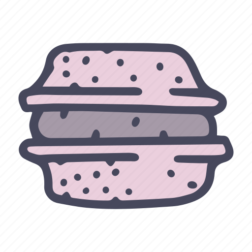 Sweet, candy, macaron, dessert, cream, food, biscuit icon - Download on Iconfinder