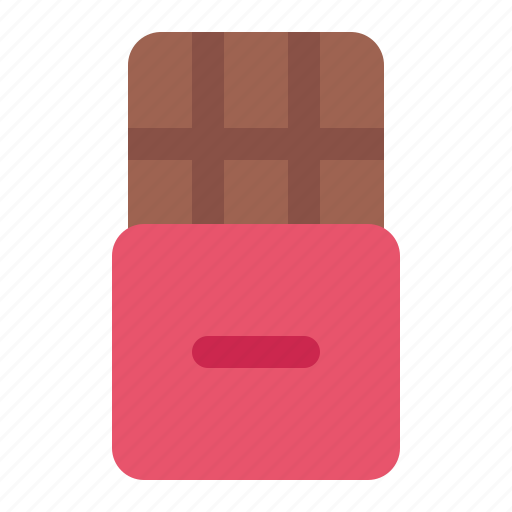 Chocolate, bar, dessert, sweet, food, restaurant icon - Download on Iconfinder
