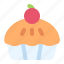 cupcake, dessert, muffin, bakery, pie 
