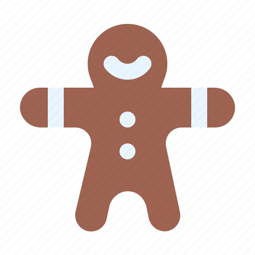 Gingerbread, man, cookie, dessert, bakery icon - Download on Iconfinder
