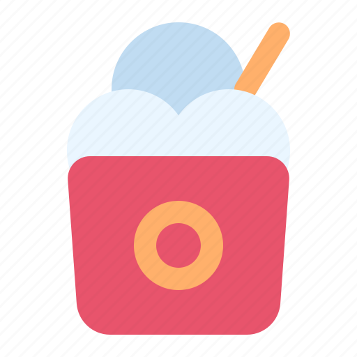 Ice, cream, cup, stick, dessert, sweet icon - Download on Iconfinder