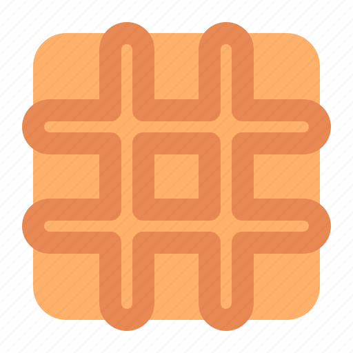 Waffle, sweet, breakfast, dessert, bakery icon - Download on Iconfinder