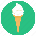 cone, creamy, ice cream, ice cream cone, soft ice, summer, sweets
