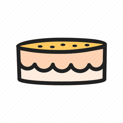 Cake, cherry, chocolate, cream, mince, small, sweet icon - Download on Iconfinder