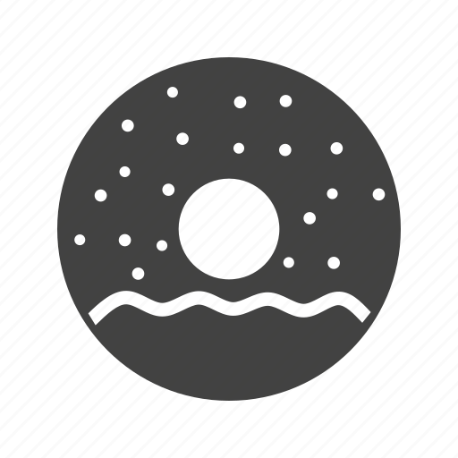 Chocolate, dessert, donut, doughnuts, food, sprinkles, sugar icon - Download on Iconfinder