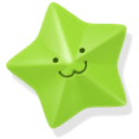 green, star