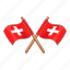 flag, switzerland 