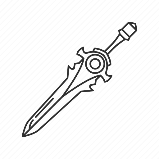 Big sword, fantasy sword, melee, rpg, sword, weapon icon - Download on Iconfinder