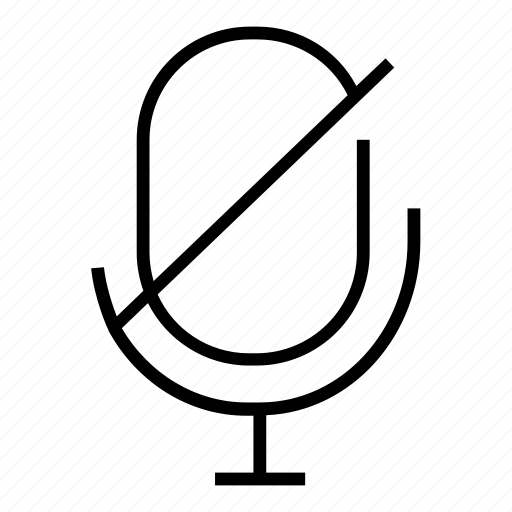 Mic, microphone, mute icon - Download on Iconfinder
