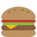 tomato, cheese, hamburger, lettuce, cheeseburger, burger, bun, barbecue, fastfood, sandwich, bbq, fast food 