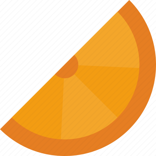 Fruit, juice, orange, wedge icon - Download on Iconfinder
