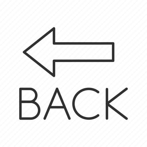 Arrow, arrow back, back, backward, previous, return, reverse icon - Download on Iconfinder
