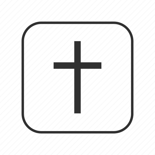 Cross, latin cross, pray, religion, sacred, worship, christian icon - Download on Iconfinder