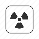 dangerous, nuclear, radioactive, radioactive sign, warning, biohazard