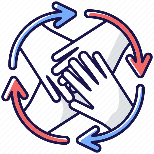 Teamwork, business synergy, community involvement icon, community involvement icon - Download on Iconfinder