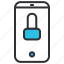 lock, malware, smartphone, system, tools 