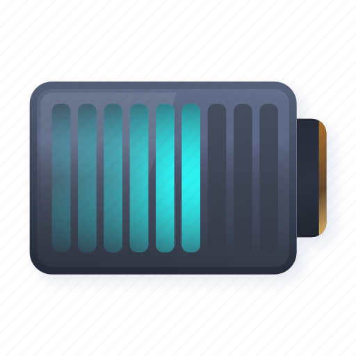 Battery, charging, power, system, skeuomorphism icon - Download on Iconfinder