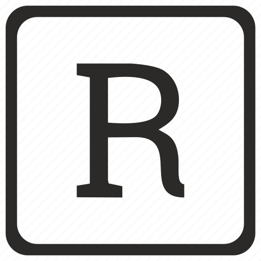 Alphabet, letter, r, uppercase icon - Download on Iconfinder